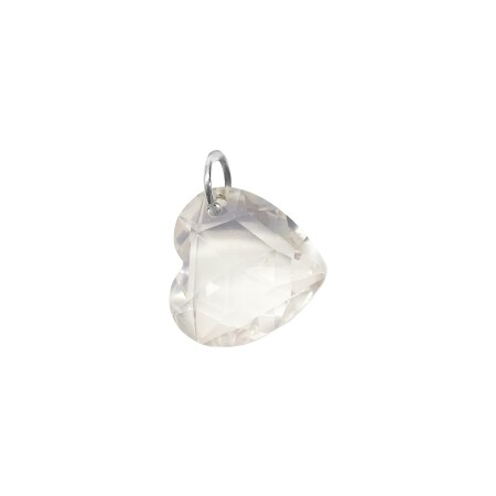 Pendentif Isabelle Barrier en or blanc et quartz